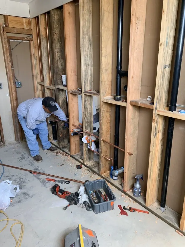 Commercial rough-in plumbing for Gas Line Repair in Boxboro Station